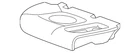 Genuine Gm Passenger Side Rear Seat Cushion Pad 95186587 New. Price: $20.11.