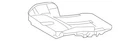 Genuine Mercedes-benz Padding 230-910-27-50 New. Price: $354.90.