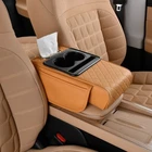 Car Armrest Cushion Center Console Cover Leather Cup Holder Storage For Bmw New. Price: $17.79.