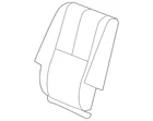 Genuine Gm Ebony Rear Passenger Side Seat Back Cover 25931441 New. Price: $35.01.