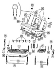Genuine Mopar Recliner Handle 1NL62DX9AA New. Price: $35.88.