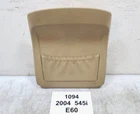 04-10 Oem Bmw E60 E61 525 530 545 550 Front Seat Back Panel Cover Pocket Beige* Used. Price: $50.00.