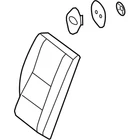 Genuine Mercedes-benz Oe Outer Cov., Rr Seat Backr 253-920-14-01-9G60 New. Price: $385.05.
