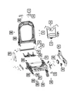 Genuine Mopar Front Seat Shield 7FM27TX7AA New. Price: $21.65.