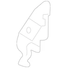 Genuine Mercedes-benz Molding Release Handle 212-923-04-00-64-8N84 New. Price: $12.46.