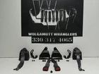 97-02 Jeep Wrangler Tj Rear Folding Seat Bracket Mount Set Hardware & Belts Used. Price: $331.50.
