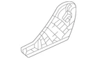 Genuine Nissan Seat Back Recliner Adjustment Handle 87468-7LF0A New. Price: $60.50.