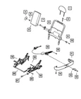 Genuine Mopar Front Seat Back Recliner Right 4882676 New. Price: $114.74.