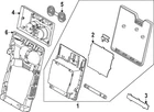 Genuine Ford Armrest Assembly ML3Z-18644A22-AA New. Price: $232.78.
