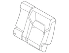 Genuine Nissan Seat Back Cushion 88661-6TA4A New. Price: $177.02.