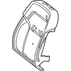 Genuine Mercedes-benz Oe Padding, Frt. Seat Backr. 166-910-24-03 New. Price: $361.36.