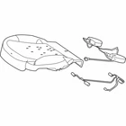 Genuine Mercedes-benz Oe Padding, Frt. Seat Cush. 295-910-75-00 New. Price: $395.93.