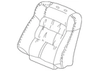 Genuine Honda Seat Back Cushion Cover 04815-S80-G60ZA New. Price: $105.29.