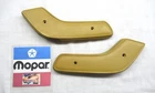 1973 1974 Charger Road Runner Standard Bench Seat Hinge Covers Set Gold Used. Price: $31.49.