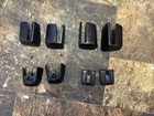 82-92 Camaro Firebird Trans Manual Seat Track Bolt Trim Covers Black Plastic Used. Price: $125.00.