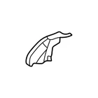 Genuine Mercedes-benz Oe Cover, Backrest 167-933-07-00-9051 New. Price: $65.24.
