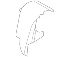 Genuine Nissan Seat Back Recliner Adjustment Mechanism Cover 89406-6TA0A New. Price: $38.97.