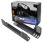 Universal Fit 90-DEGREE L-shape Side Mount Brackets For Aftermarket Racing Seat New. Price: $56.09.