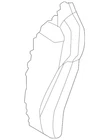 Genuine Audi Seat Back Pad 4M8-881-775-A New. Price: $146.81.