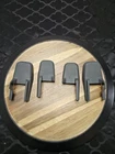 04-09 Jaguar XJ8 X350 Front & Rear Left Right Seat Rail Cover Trim Set Gray Used. Price: $94.05.