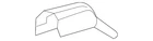 Genuine Mercedes-benz Seat Rail Cover 166-919-01-00-8N84 New. Price: $74.93.