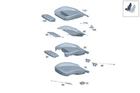 Genuine Mercedes-benz Backrest Frame 000-910-47-05 New. Price: $291.51.