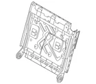 Genuine Nissan Seat Back Frame 89651-6TA0A New. Price: $419.98.
