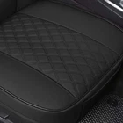Pair Front Seat Cushion Cover Chair Bottom Foam Pad Shield Black Leather New. Price: $39.75.
