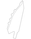Genuine Mercedes-benz Cover Backrest 177-910-51-07-9116 New. Price: $218.40.