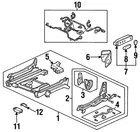 Genuine Acura Cable 81311-SS8-A80 New. Price: $159.47.