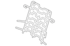 Genuine Nissan Seat Back Cushion Spring 87576-4BB3A New. Price: $113.13.
