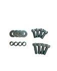 Sparco 50001ZN Bottom For Seat Mount Hardware Kit Black Zinc New. Price: $17.54.