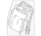 Genuine Nissan Seat Back Frame 87104-7BA1A New. Price: $348.33.