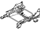 Genuine Ford Seat Track 9W7Z-5461710-A New. Price: $697.09.