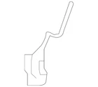 Genuine Nissan Seat Back Lock 88641-3AN0A New. Price: $118.73.