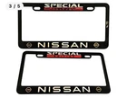 Nissan Special Edition License Plate Frame Set Of 2 New. Price: $25.00.