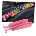 2PCS New Seat Gap Filler With Storage Areas,stylish Carbon Pink. Price: $23.39.
