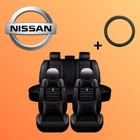For All Nissan Altima Luxury Seat Cushion Cover Leather 5 Custom Fit Black New. Price: $243.99.