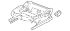 Genuine Volkswagen Seat Frame 5QM-881-105-L New. Price: $150.51.