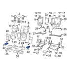 For Jeep Cherokee 2019-2023 68413460AA Rear Lower Seat Heater Pad New. Price: $103.86.