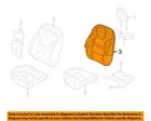 Chrysler Oem 19-22 Cherokee Front Components-seat Back Cover 6SS73RB5AB New. Price: $360.43.
