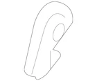 Genuine Nissan Folding Seat Latch 88341-ZP10A New. Price: $14.05.