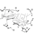 Genuine Mopar Power Seat Wiring 68071164AA New. Price: $53.41.