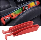 2PCS New Seat Gap Filler With Storage Areas,stylish Carbon Red. Price: $18.70.