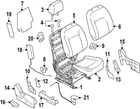 Genuine Nissan Seat Cushion Foam 873A2-1VX1A New. Price: $1217.99.