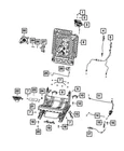 Genuine Mopar Rear Seat Back Frame Left 68545267AA New. Price: $189.97.