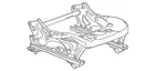 Genuine Gm Front Passenger Side Seat Cushion Frame 13529738 New. Price: $344.55.