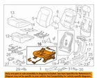 Gm Oem 16-19 Sierra 1500 Seats Tracks Driver Components-adjuster 13518952 New. Price: $457.34.