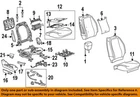 Gm Oem 10-17 Equinox Passenger Seat Components-cushion Frame 13577282 New. Price: $92.77.