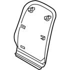 Genuine Mercedes-benz Oe Cover, Backrest 177-913-00-00-9051 New. Price: $55.77.